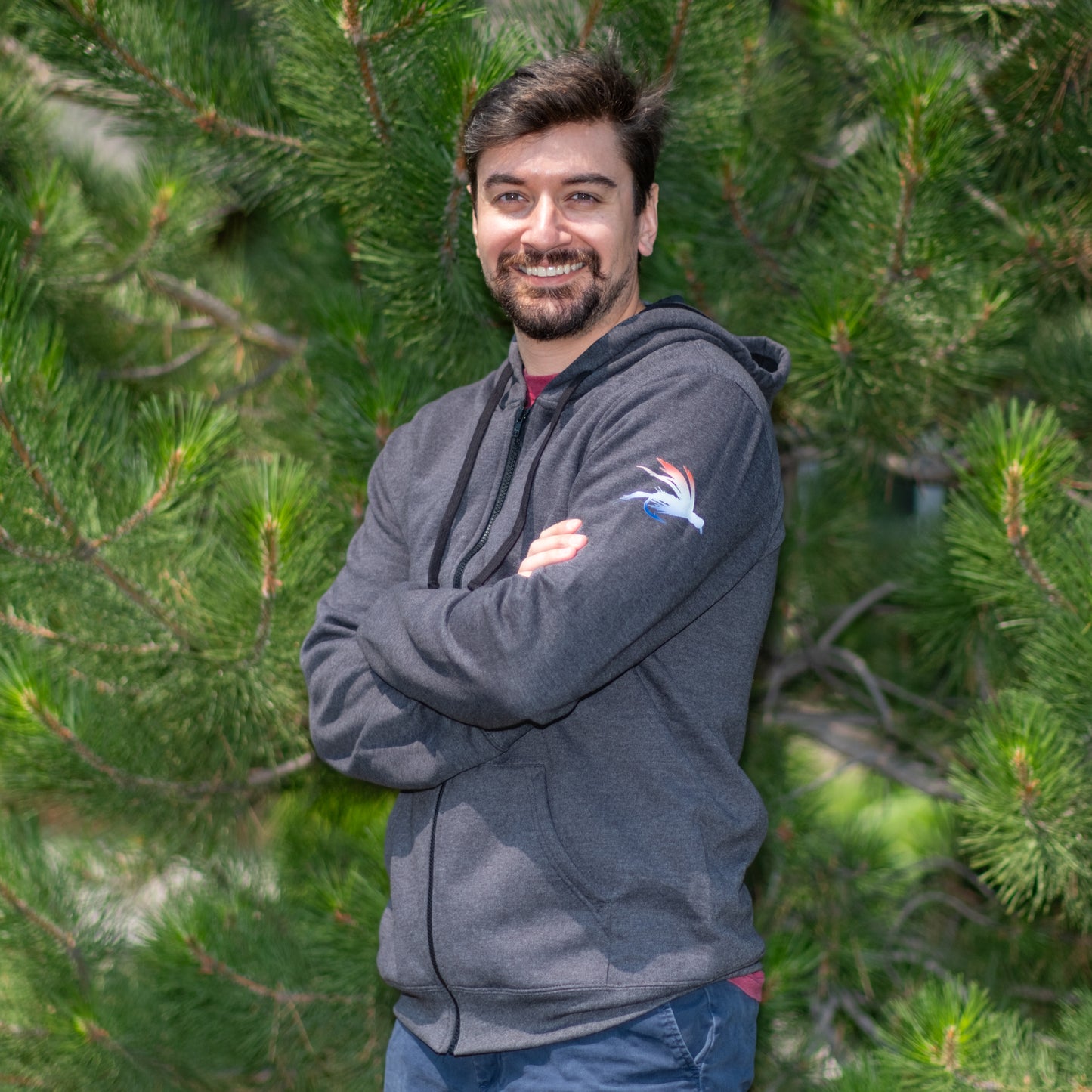 Full-Zip USA Fly Hoodie