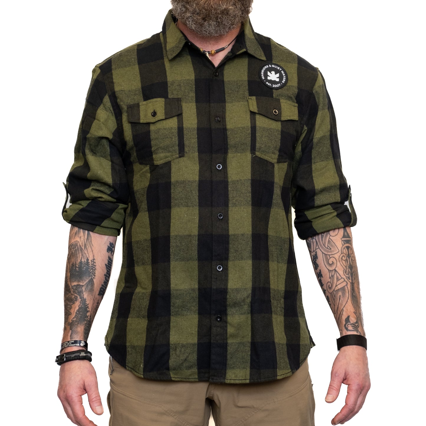 Men's Flannel Button-Down